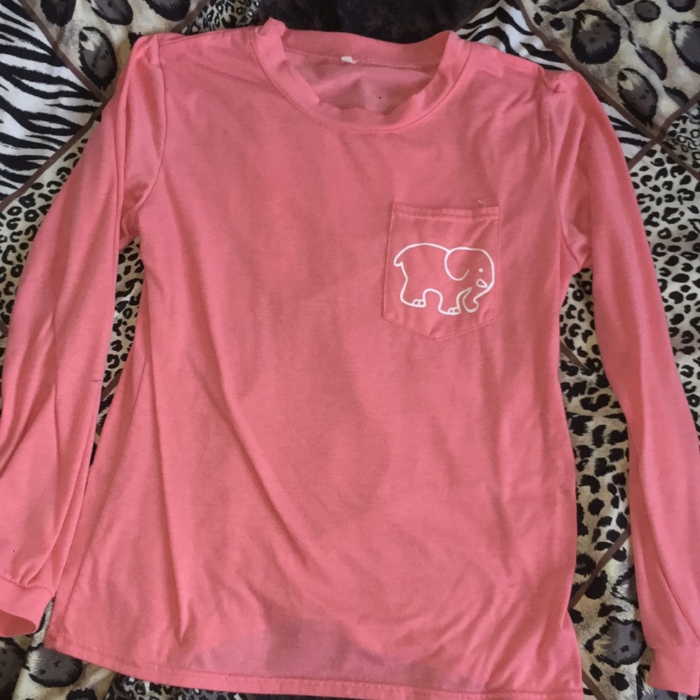 Long sleeve Pink ivory Ella shirt